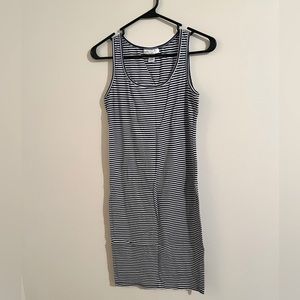 Motherhood Maternity stripe tank dress
